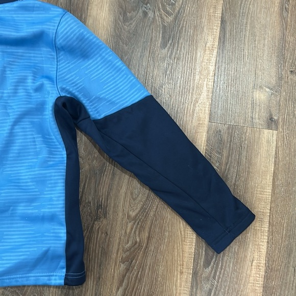 Colosseum UNC Tarheels 1/4 Zip Blue Fleece Sweatshirt Jacket Youth Size XL (20). - Picture 11 of 16